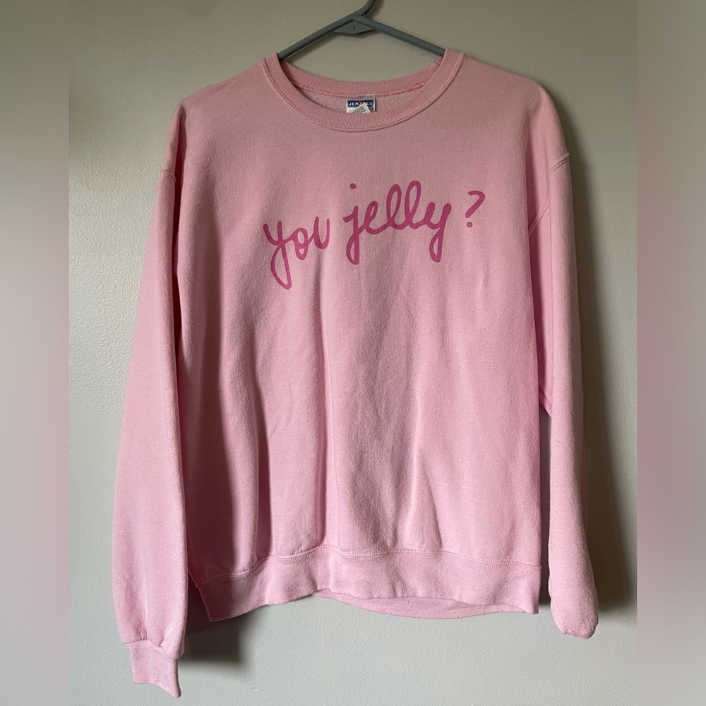 Crew neck sweat shirt